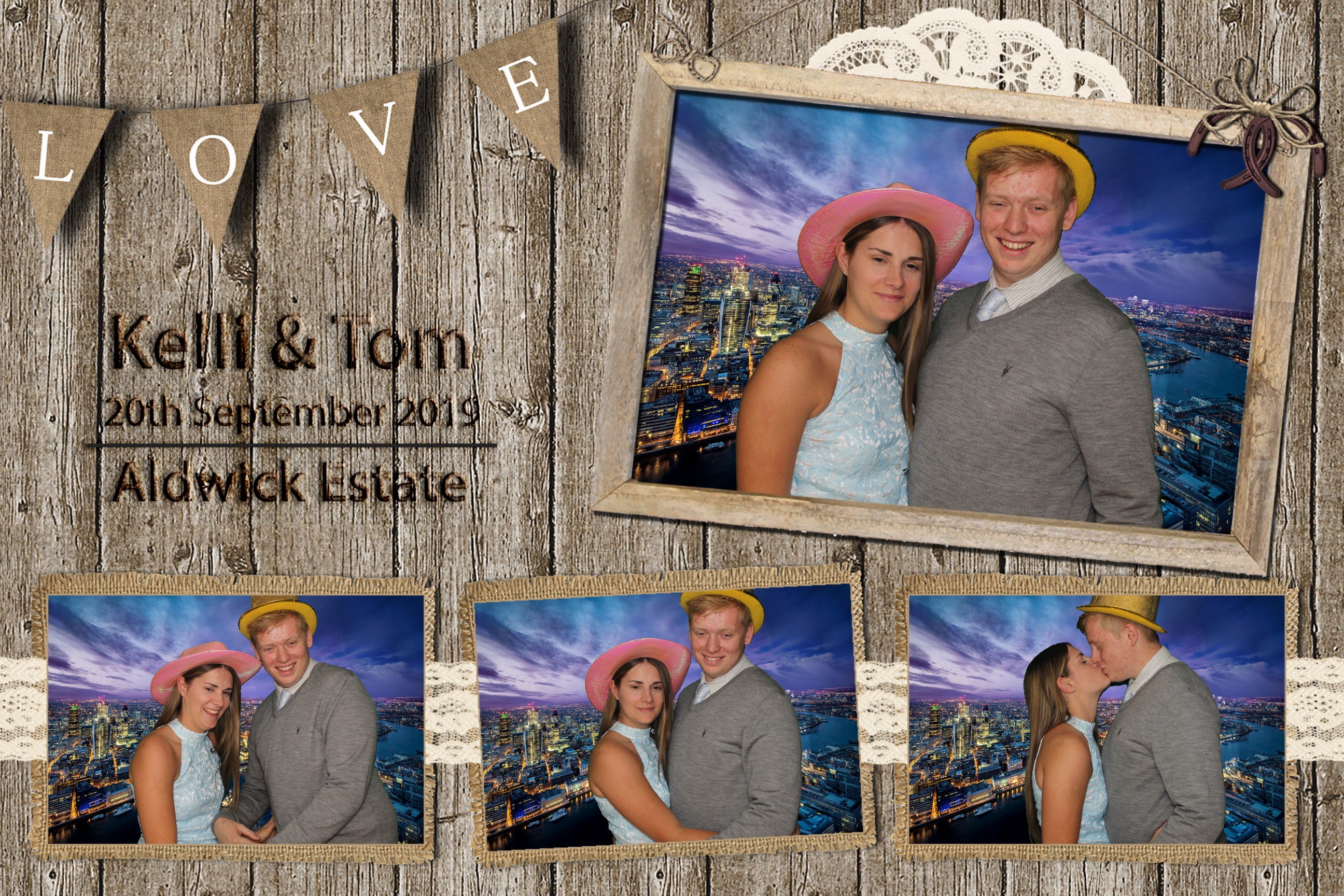 Kelli & Tom's Wedding | View more photos from the event at images.mobile-photo-booth.com/u/MobilePhotoBoothUK/Kelli-Toms-Wedding